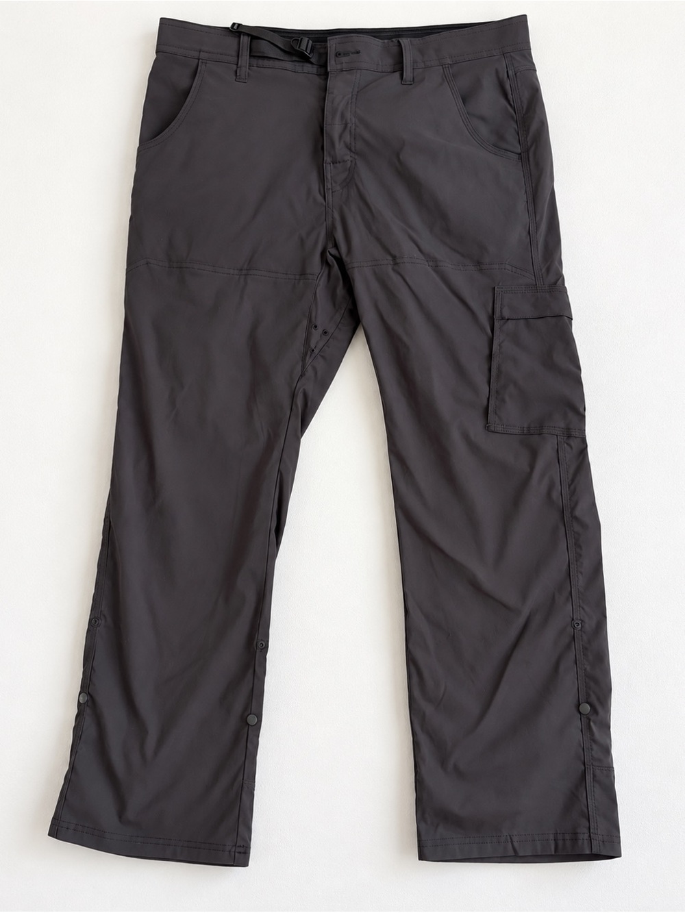 prAna Stretch Zion Pants Men’s 35x30 Brown Relaxed Hiking Cargo Outdoor